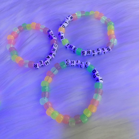 Hand Crafted Jewelry - VSCO KANDI  👽   WILD IN THE STREETS